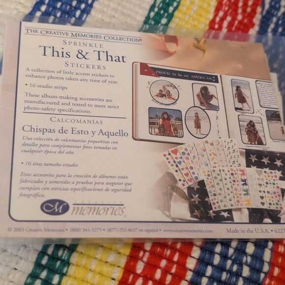 Creative Memories Y2K Scrapbooking Stickers Sets 2000‎ NIP - Picture 4 of 9